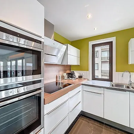 Апартаменты Flat Zandloper - Side Sea View In Oostduinkerke *